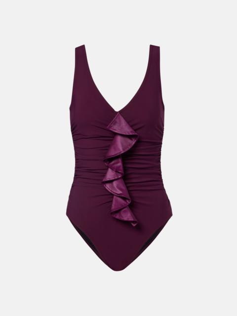 KARLA COLLETTO Emery ruffled swimsuit