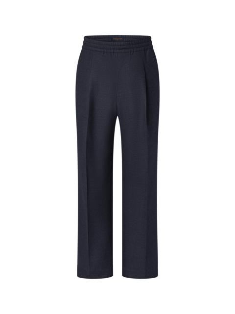 Louis Vuitton Wool Drawstring Tailored Pants