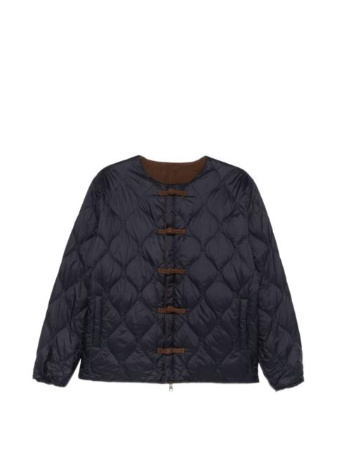TAION quilted toggle-fastening jacket
