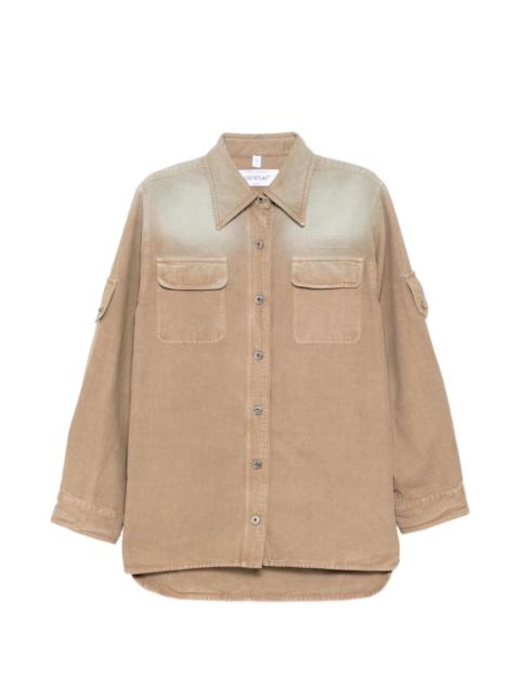 Off-White Spray shirt jacket