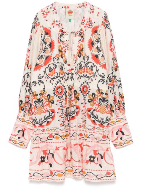 FARM RIO Mandala mini dress