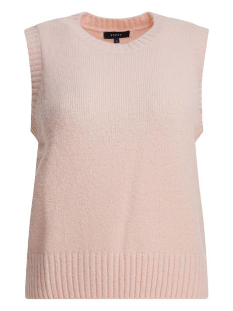 round-neck knitwear top