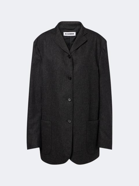 Jil Sander Wool flannel jacket