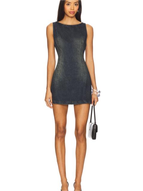 FREE PEOPLE Atlas Denim Mini Dress