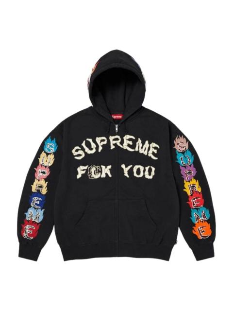 Supreme Supreme FW26 F**k You Zip Up Hooded Sweatshirt 'Black' FW26SW43-BLK