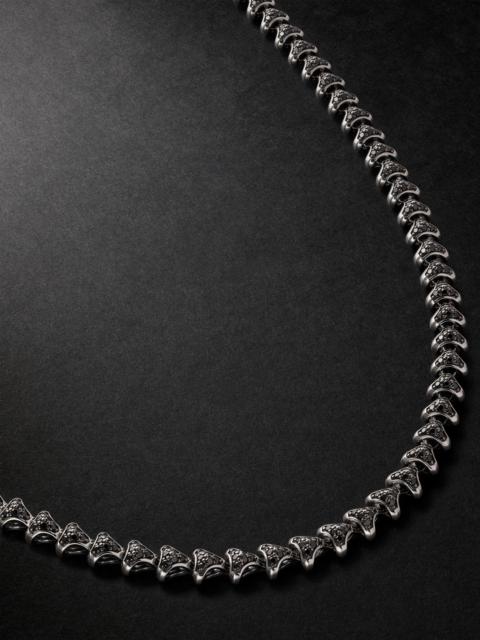 DAVID YURMAN Armory Sterling Silver Diamond Necklace