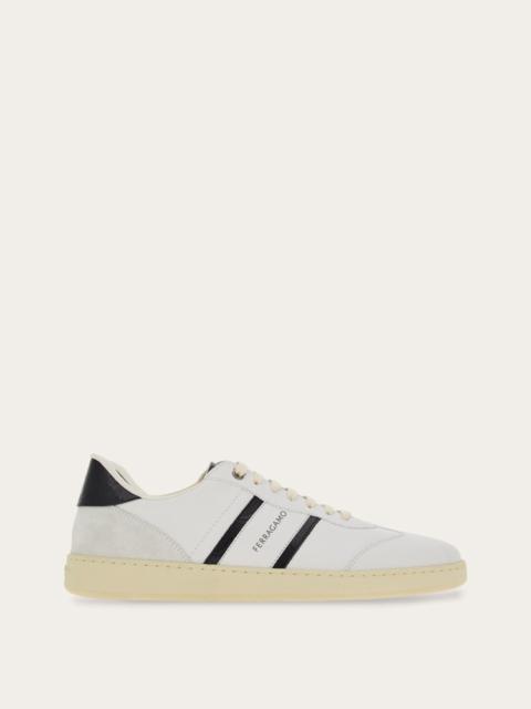 FERRAGAMO LOW-TOP SNEAKER WITH LOGO