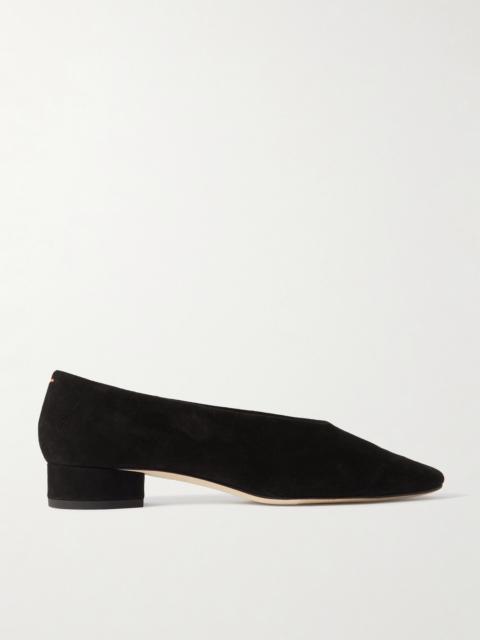 Aeyde Delia Suede Ballet Flats