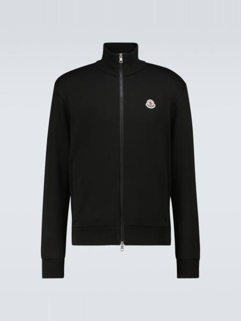 Moncler Zipped cotton jacket