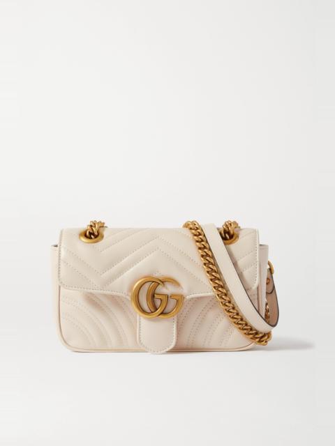GUCCI GG Marmont small quilted leather shoulder bag