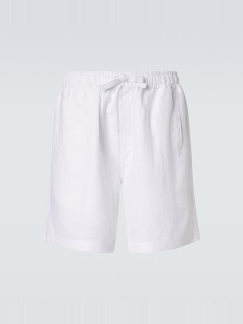 SAMAN AMEL Linen shorts