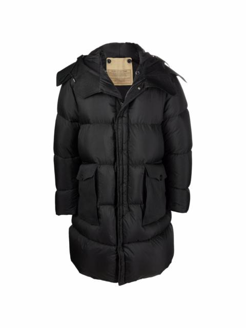 Ten C hooded puffer coat
