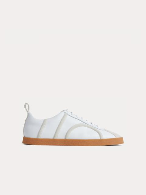 The Leather Sneaker off-white