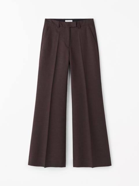 TIGER OF SWEDEN Hedvi Flared Wool Trousers