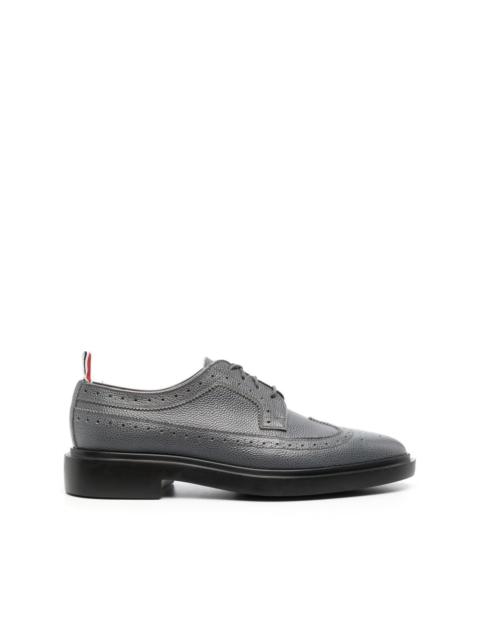Thom Browne almond-toe leather brogues