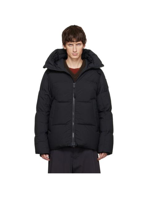 Canada Goose Black 'Black Label' Crofton Puffer EnduraLuxe Down Jacket