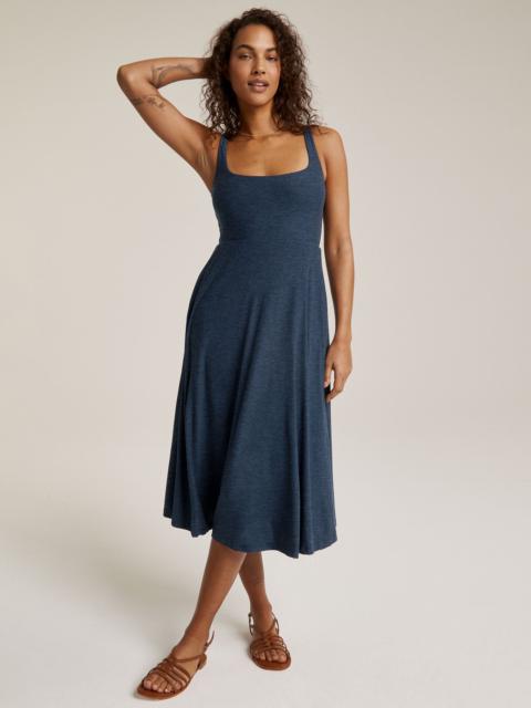 BEYOND YOGA Featherweight At The Ready Square Neck Dress