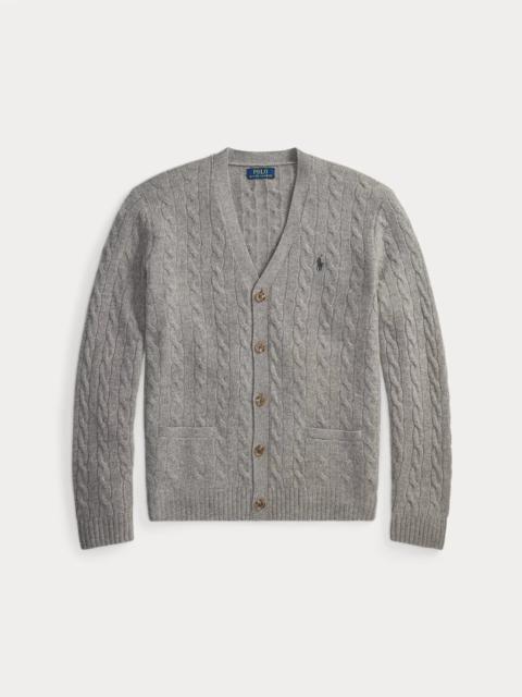 Polo Ralph Lauren Cable-Knit Wool-Cashmere Cardigan