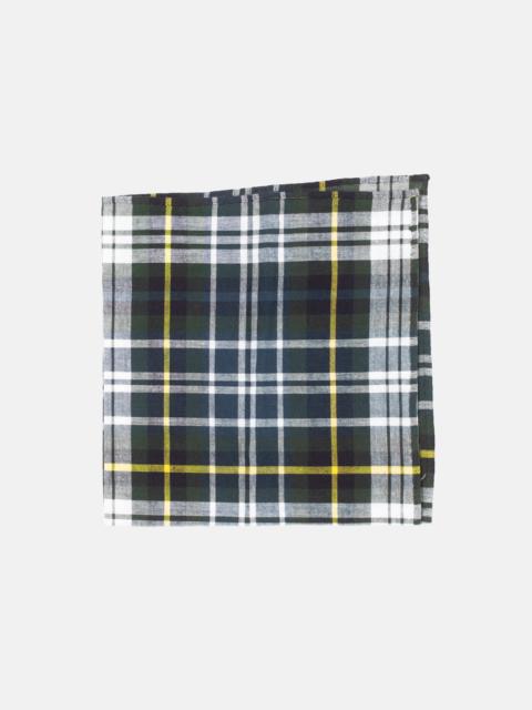 J. PRESS MADRAS POCKET SQUARE