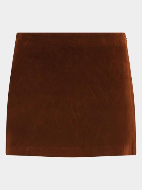 Joe's Jeans Vegan Suede Miniskirt