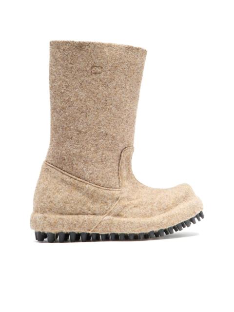 424 Butcher felt boots