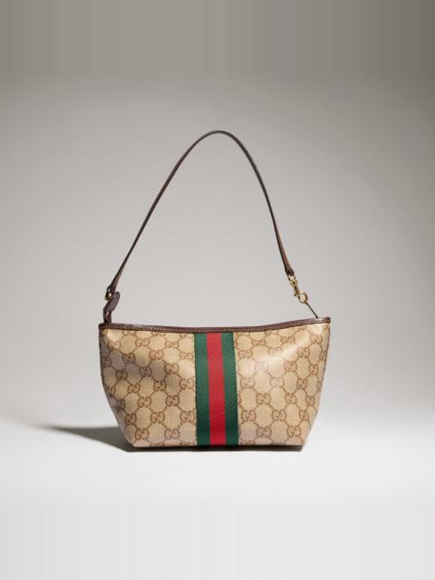 GUCCI Small pouch with strap and Web