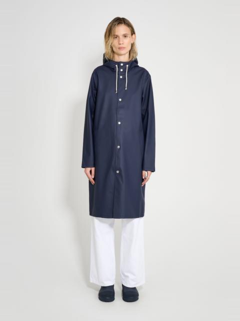 Stutterheim Stockholm Long Raincoat Navy