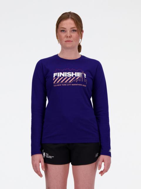 New Balance NYC Marathon Finisher Graphic Long Sleeve