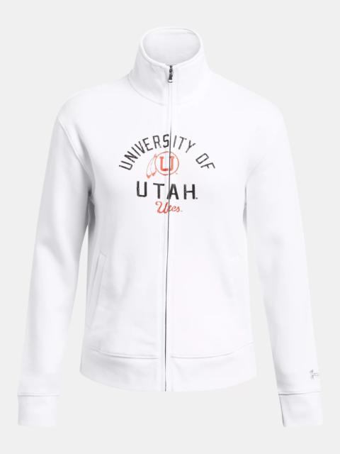 Under Armour Women's UA Rival Fleece Collegiate Full-Zip