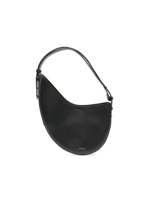 soeur crescent leather shoulder bag