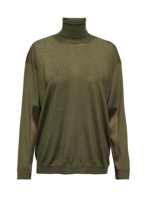 TOM FORD Cashmere and silk turtleneck sweater