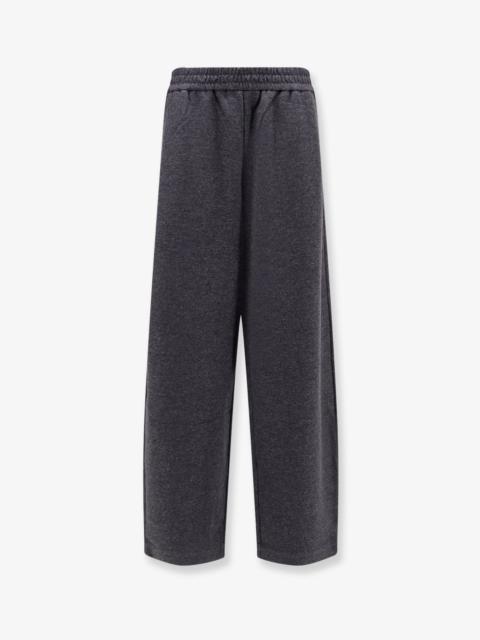 Brunello Cucinelli Cashmere Interlock Track Pants