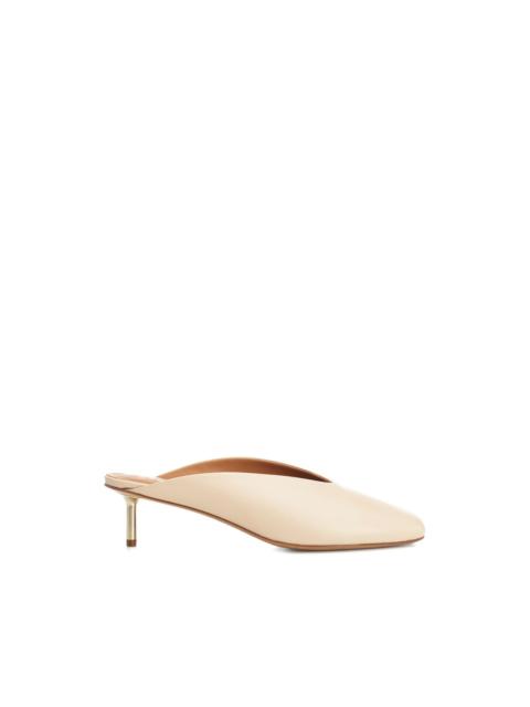 forte_forte square-toe mules