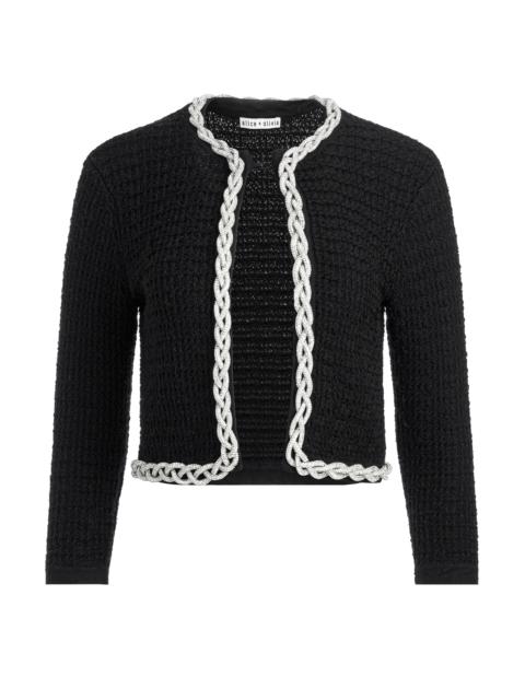 Alice + Olivia AKIRA EMBELLISHED CARDIGAN