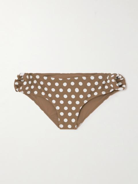 MARYSIA Coronada Polka-dot Bikini Briefs