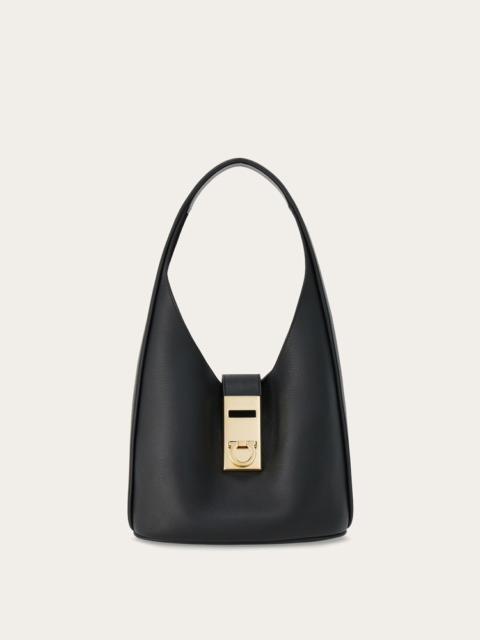 FERRAGAMO FERRAGAMO HOBO BAG WITH BUCKLE (M)