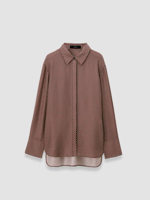 JOSEPH Joe Printed Silk Blend Blouse