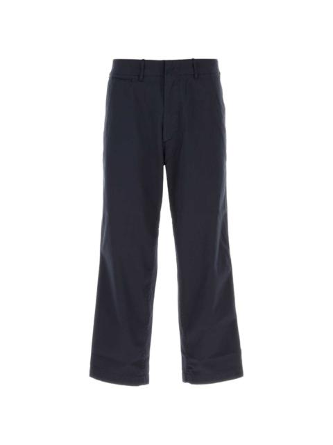 concealed-fastening straight trousers