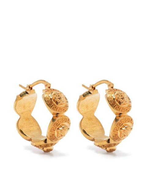 VERSACE Tribute Medusa hoop earrings
