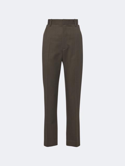 Victoria Beckham Virgin wool twill straight pants