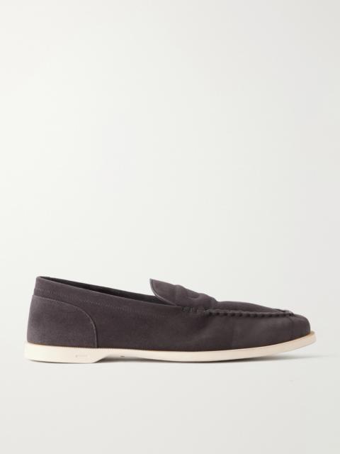 John Lobb Pace Suede Loafers