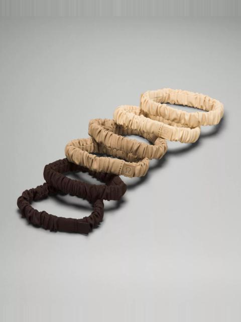 lululemon Skinny Scrunchies *6 Pack