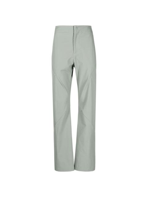 POST ARCHIVE FACTION (PAF) zip-detail straight-leg trousers