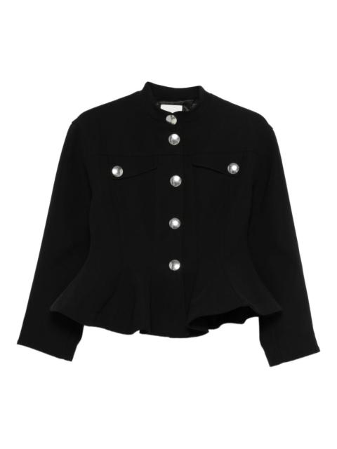 Sandro peplum-hem jacket