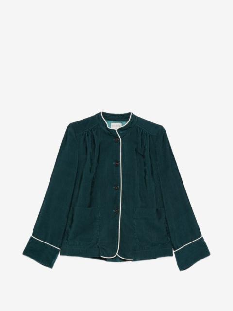 forte_forte piped corduroy jacket