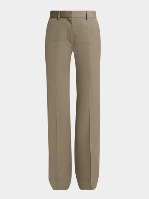 Victoria Beckham Tailored Wool Straight-Leg Trousers