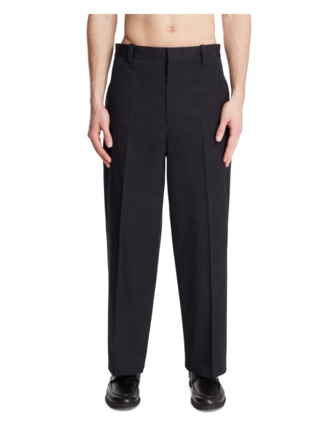 Blue Cotton Trousers