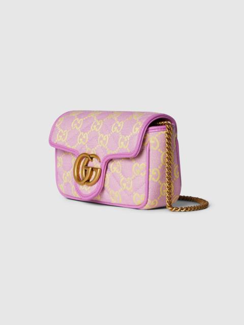 GUCCI GG super mini shoulder bag