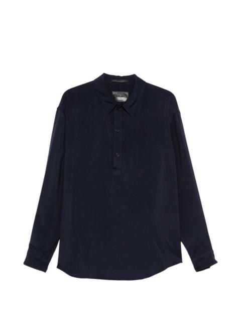 GIORGIO ARMANI buttoned polo shirt