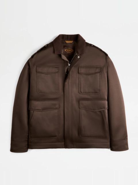 Tod's FIELD JACKET - BROWN